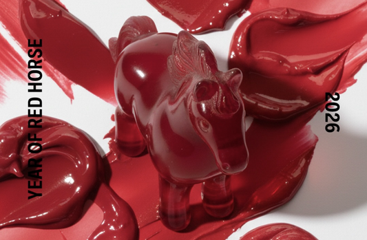 Thin Glow Tint in Red: Riding into 2026, the Year of the Red Horse