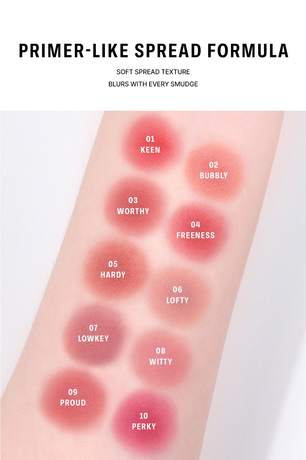 BRAYE LIPSLEEK BLUR Women's Lip and Cheek