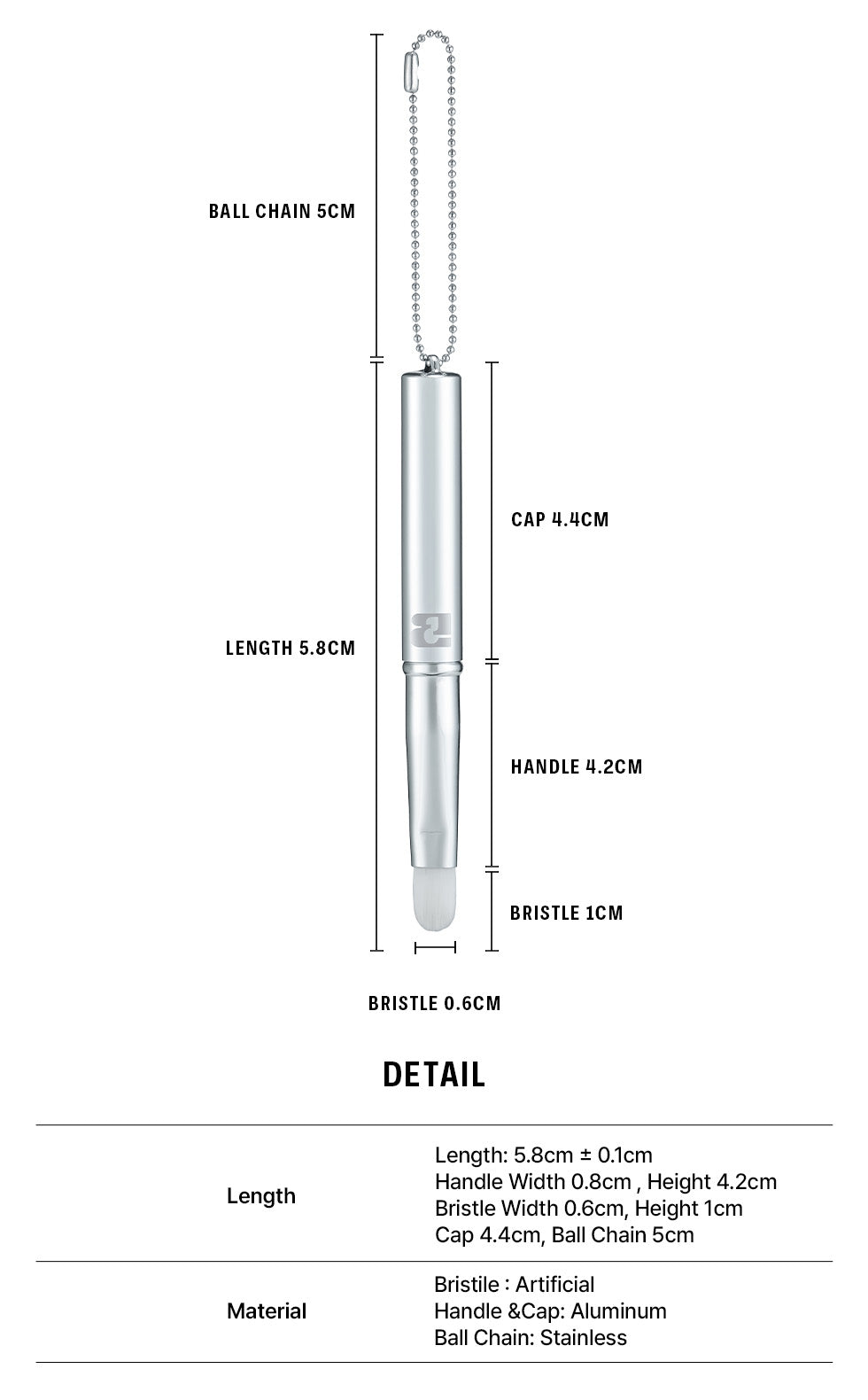 BRAYE Pocket Lip Brush